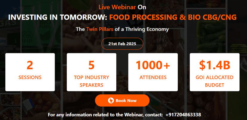 Food Processing & Bio CBG/CNG Industry Webinar-25