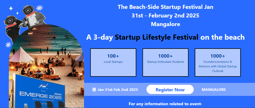 Solution Buggy Emerge Startup Festival Jan 31st - February 2nd 2025 Mangalore